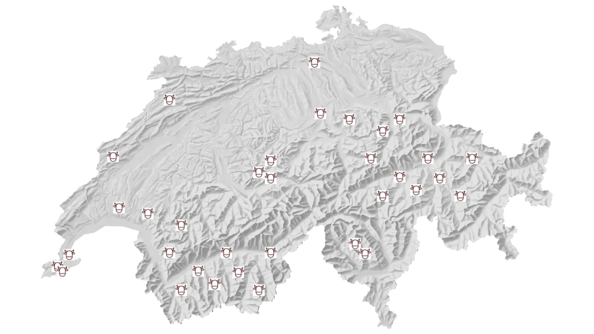 Mon Grand Projet : la carte des producteurs suisses